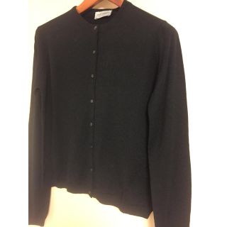 ジョンスメドレー(JOHN SMEDLEY)のジョンスメドレーカーディガンサイズSレディース カラー ブラック(カーディガン)