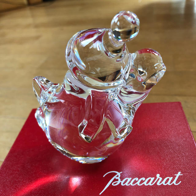 Baccarat(バカラ)のBaccarat バカラ　スノーマン インテリア/住まい/日用品のインテリア小物(置物)の商品写真