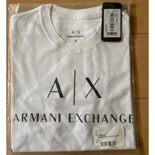 アルマーニエクスチェンジ(ARMANI EXCHANGE)のA/X Armani Exchange★ロゴTシャツ/ホワイト Sサイズ(Tシャツ/カットソー(半袖/袖なし))