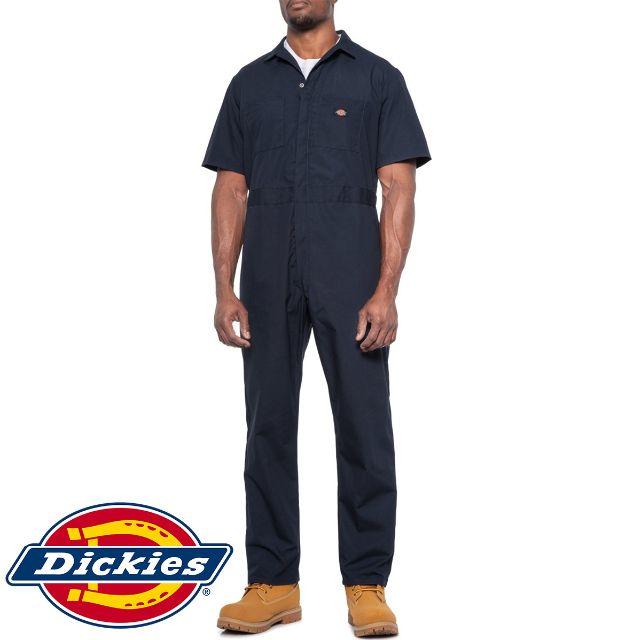 Dickies(ディッキーズ)のディッキーズ ■ 訳アリ L 半袖 カバーオール ボイラースーツ メンズのジャケット/アウター(カバーオール)の商品写真