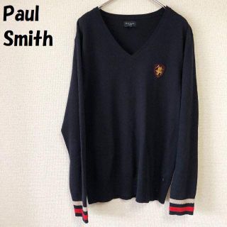 ポールスミス(Paul Smith)の【人気】Paul Smith/ポールスミス Vネックニット サイズL(ニット/セーター)