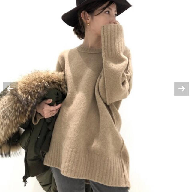 L'Appartement アパルトモン BF Knit ブラウン