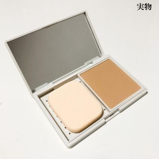 ムジルシリョウヒン(MUJI (無印良品))の【無印良品】メイクパレットS・UVパウダーファンデーション（オークル）(ファンデーション)