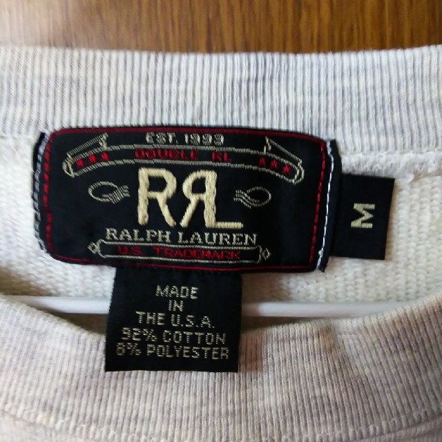 RRL(ダブルアールエル)のDOUBLE RL ラルフローレン トレーナー メンズのトップス(スウェット)の商品写真