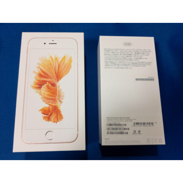 iphone 6s 32GB SIMフリー ローズゴールド　新品