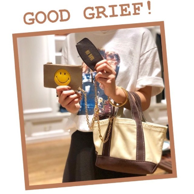 DEUXIEME CLASSE(ドゥーズィエムクラス)のドゥーズィエムクラス GOOD GRIEF！SMILE コインパース レディースのファッション小物(コインケース)の商品写真