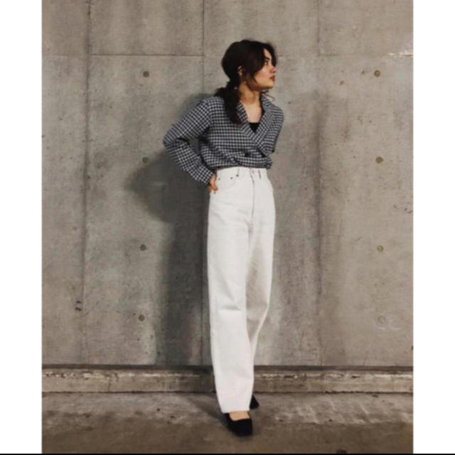 moussy(マウジー)のMOUSSY TAILOR COLLAR CHECK シャツ ジャケット レディースのトップス(シャツ/ブラウス(長袖/七分))の商品写真