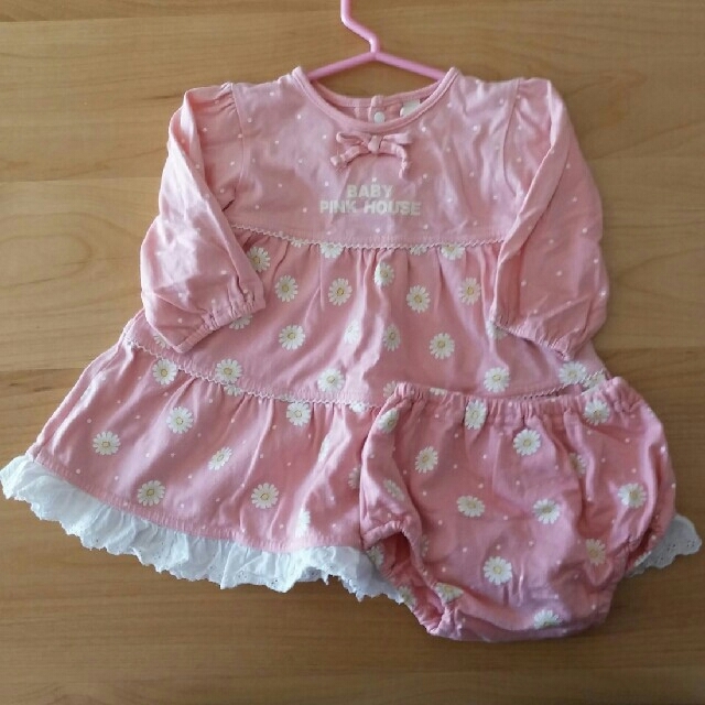 PINK HOUSE(ピンクハウス)のsize70☆ピンクハウスセット キッズ/ベビー/マタニティのベビー服(~85cm)(ワンピース)の商品写真