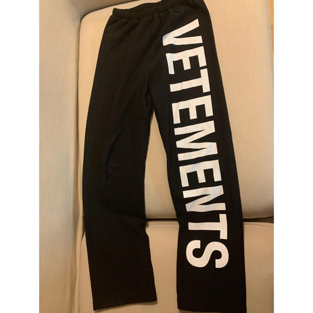 vetements  ビッグロゴスウェットパンツ