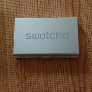 スウォッチ(swatch)のネームケース・ミラー付き(名刺入れ/定期入れ)