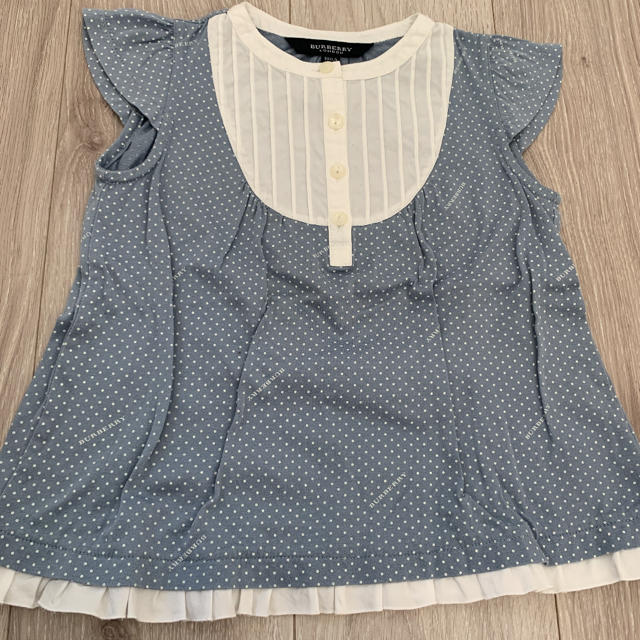 BURBERRY(バーバリー)のバーバリー♡ 半袖シャツ チュニック　100cm キッズ/ベビー/マタニティのキッズ服女の子用(90cm~)(Tシャツ/カットソー)の商品写真