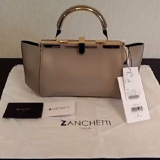 未使用☆zanchetti ブラウン 3wayバッグ