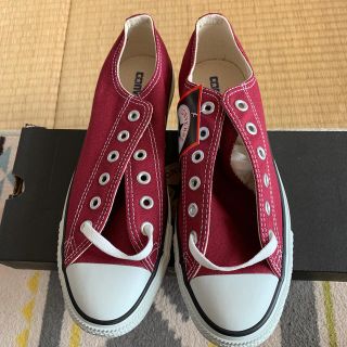 コンバース(CONVERSE)の新品未使用☆タグ付き☆コンバース☆マルーン☆ワインレッド(スニーカー)