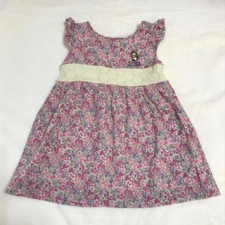 バーニーズニューヨーク(BARNEYS NEW YORK)のm.i.n様専用　バーニーズ　女の子　花柄ワンピース　90(ワンピース)