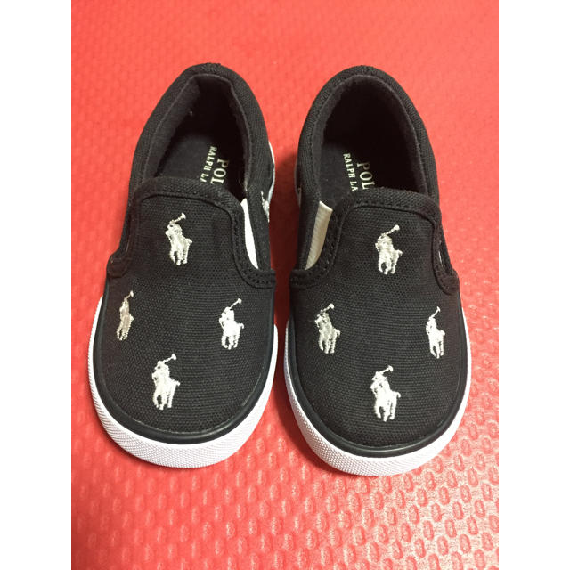 POLO RALPH LAUREN(ポロラルフローレン)のPOLO RALPH LAUREN スリッポン 12cm キッズ/ベビー/マタニティのベビー靴/シューズ(~14cm)(スニーカー)の商品写真