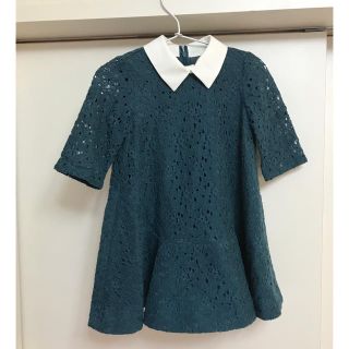 スナイデル(SNIDEL)のsnidel 女の子　レースワンピース　100(ワンピース)