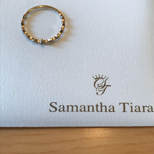 Samantha Tiara(サマンサティアラ)のサマンサティアラ サエコさんコラボ リング ダイヤ 11号 レディースのアクセサリー(リング(指輪))の商品写真