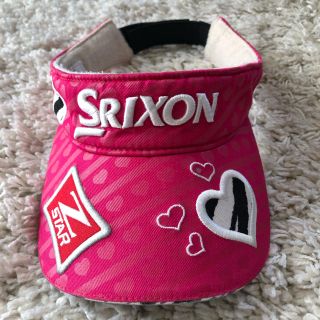 スリクソン(Srixon)のスリクソン サンバイザー ピンク ダンロップ(その他)