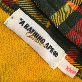 A BATHING APE　ダウンベスト　伊勢丹　チェック