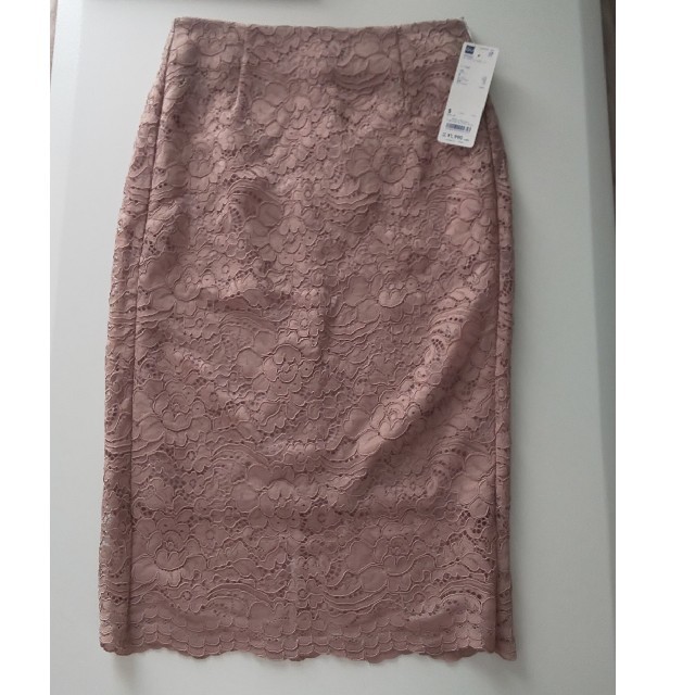 GU(ジーユー)のGU レｰススカート   未使用新品 Sサイズ レディースのスカート(ミニスカート)の商品写真