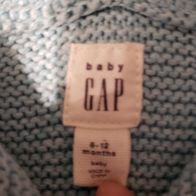 GAP(ギャップ)のGAP ベビーカーディガン キッズ/ベビー/マタニティのベビー服(~85cm)(カーディガン/ボレロ)の商品写真