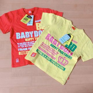 ベビードール(BABYDOLL)の新品未使用 BABYDOLL Tシャツ 2枚 set(Tシャツ/カットソー)