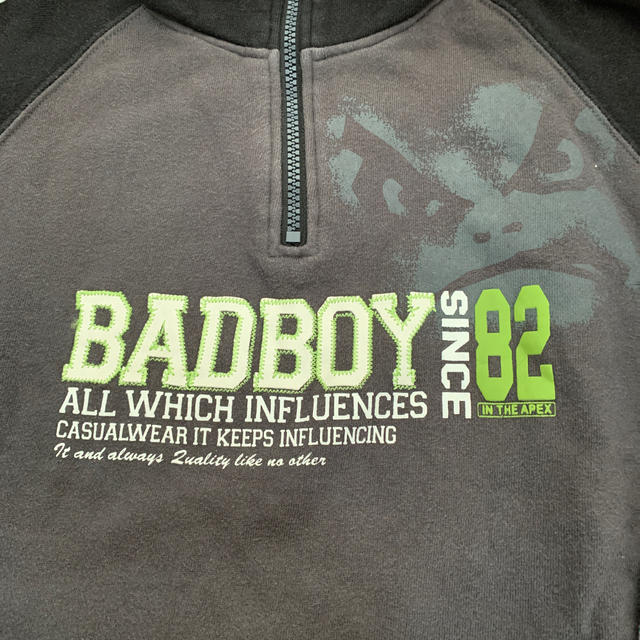 BADBOY(バッドボーイ)のBAD BOY ジュニア　トレーナー　150 キッズ/ベビー/マタニティのキッズ服男の子用(90cm~)(Tシャツ/カットソー)の商品写真