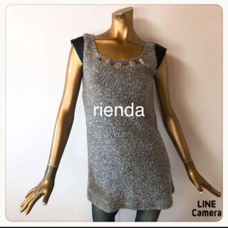 リエンダ(rienda)の☘T617☘rienda ビジュー レザー ワンピース S(ミニワンピース)