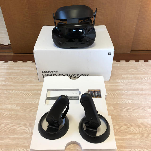 SAMSUNG(サムスン)のサムスン VR HMD Odyssey sumsung VRゴーグル スマホ/家電/カメラのテレビ/映像機器(その他)の商品写真