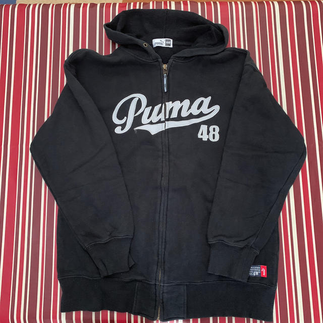 PUMA(プーマ)のPUMA ジップトレーナー　150 キッズ/ベビー/マタニティのキッズ服男の子用(90cm~)(Tシャツ/カットソー)の商品写真