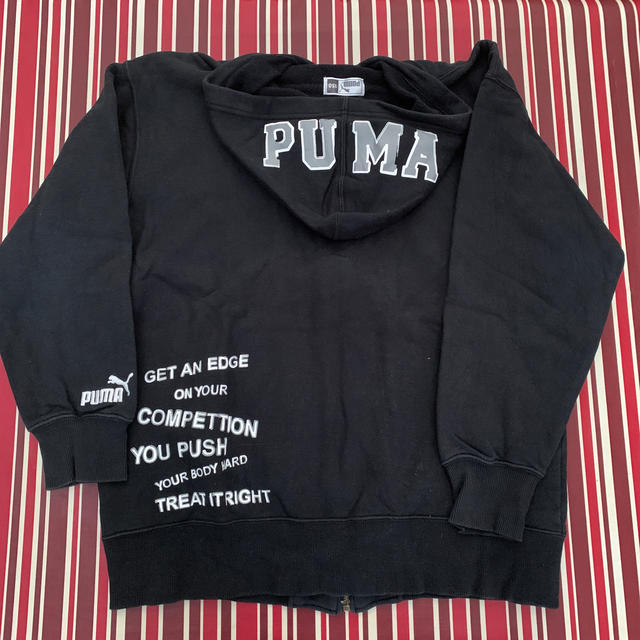 PUMA(プーマ)のPUMA ジップトレーナー　150 キッズ/ベビー/マタニティのキッズ服男の子用(90cm~)(Tシャツ/カットソー)の商品写真