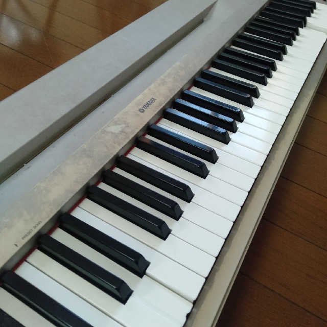 ヤマハ(ヤマハ)のYAMAHA P-60S【ジャンク】ヤマハ 電子ピアノ 2003年製 楽器の鍵盤楽器(電子ピアノ)の商品写真