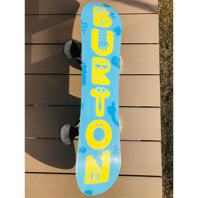 BURTON(バートン)のバートン  キッズスノーボード100センチ  &バインディング　2点セット スポーツ/アウトドアのスノーボード(ボード)の商品写真