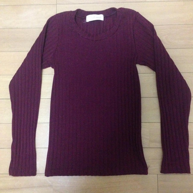 CHILLE anap(チルアナップ)のリブニットtops レディースのトップス(ニット/セーター)の商品写真