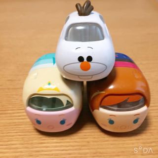 アナトユキノジョオウ(アナと雪の女王)の【廃盤品】アナと雪の女王 トミカ ツムツム(ミニカー)