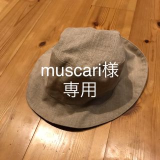 フォグリネンワーク(fog linen work)のfog リネン キッズハット(帽子)