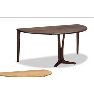 カリモクカグ(カリモク家具)のカリモク☆半円テーブル(ダイニングテーブル)