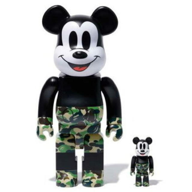 MICKEY × BAPE BE@RBRICK 100%&400%