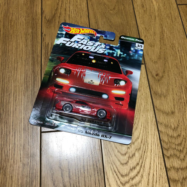 ホットウィール　ワイルドスピード　マツダRX7　FD エンタメ/ホビーのおもちゃ/ぬいぐるみ(ミニカー)の商品写真