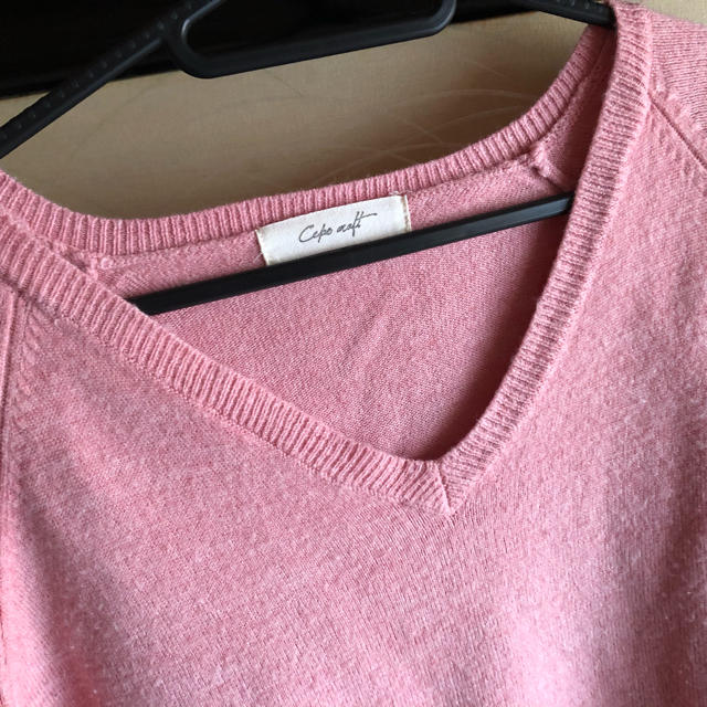 ピンク色トップス レディースのトップス(ニット/セーター)の商品写真
