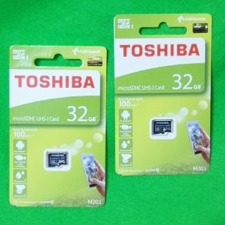 トウシバ(東芝)のマイクロSDカード　32GB  （ 2枚 ）(その他)