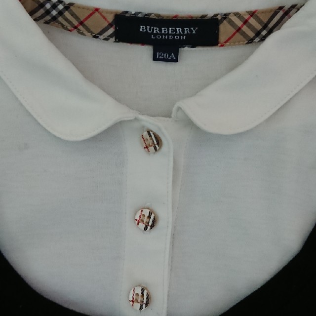 BURBERRY(バーバリー)のバーバリー☆120センチ☆重ね着風ニットカットソー キッズ/ベビー/マタニティのキッズ服女の子用(90cm~)(ニット)の商品写真