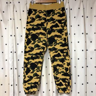 アベイシングエイプ(A BATHING APE)のAPE 1STCAMO SWEAT PANTS アベイシングエイプ パンツ(L)(その他)