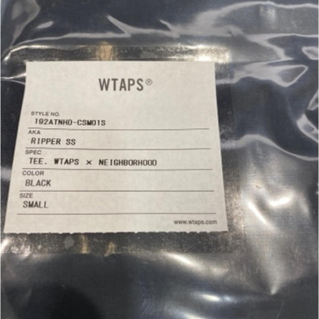 【S】新品 WTAPS×NEIGHBORHOOD Tシャツ