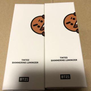 ボウダンショウネンダン(防弾少年団(BTS))のBT21 VT コラボ ティンテッド  シマリンルミナイザー(ファンデーション)