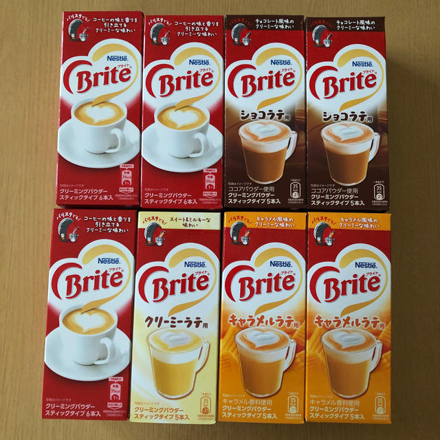 Nestle(ネスレ)のネスレブライト クリーミングパウダー ラテ バリスタ 食品/飲料/酒の食品(その他)の商品写真