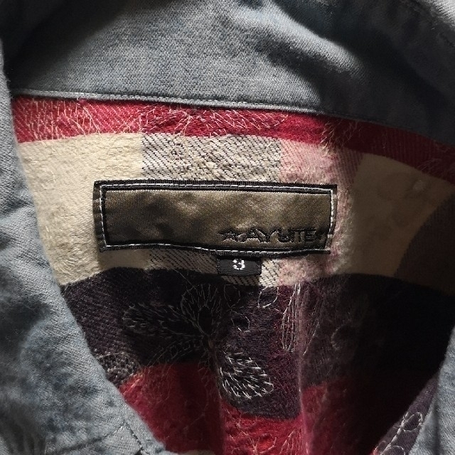 AYUITE(アユイテ)のAU14S TAKUYA∞着用 アユイテ刺繍チェックシャツ メンズのトップス(シャツ)の商品写真
