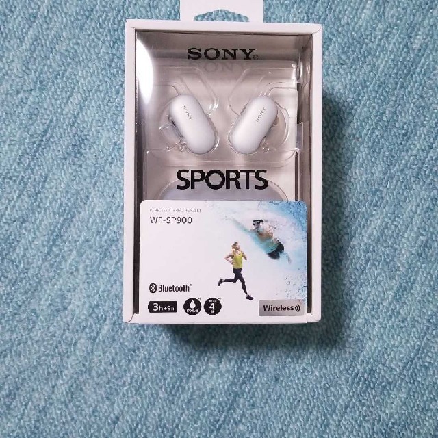 SONY(ソニー)のSONY ワイヤレスステレオヘッドセット  WF-SP900 スマホ/家電/カメラのオーディオ機器(ヘッドフォン/イヤフォン)の商品写真