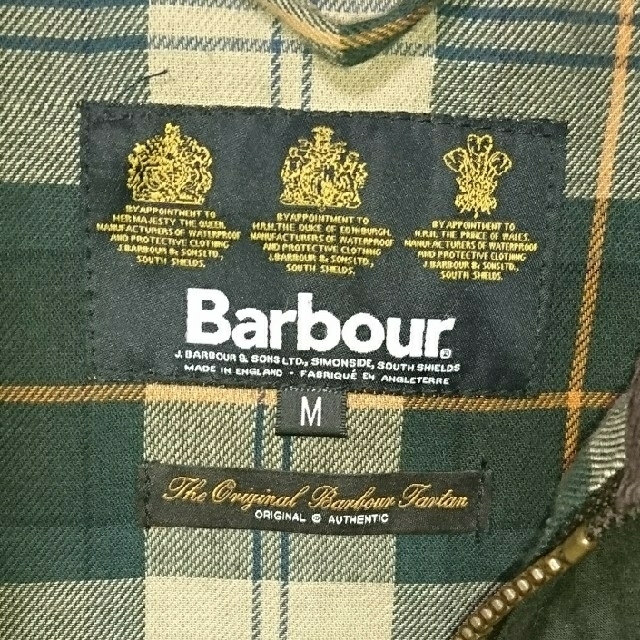 barbour  standen  フィッシングジャケット　フード付き