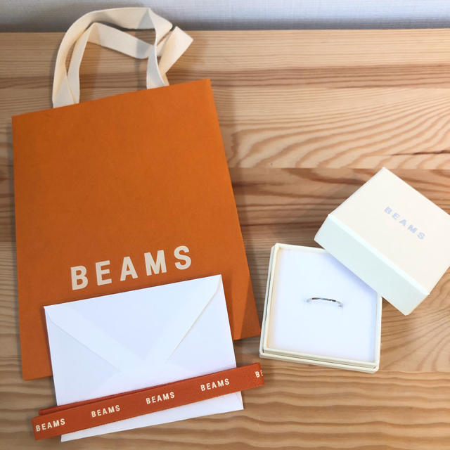 BEAMS(ビームス)の榮倉奈々さん着用 sale BEAMS 新品未使用 シンプルリング レディースのアクセサリー(リング(指輪))の商品写真